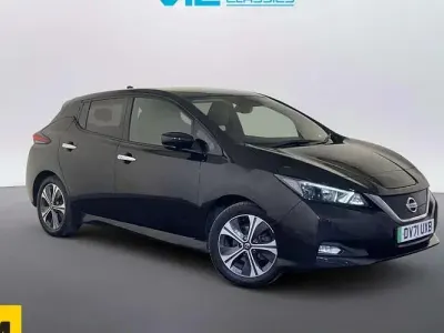 Used Nissan Leaf N-Connecta 110 kW (150 HP) 2021 Black Hatchback