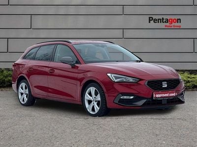 Used Seat Leon FR 200 HP (147 kW) 2021 Red Estate