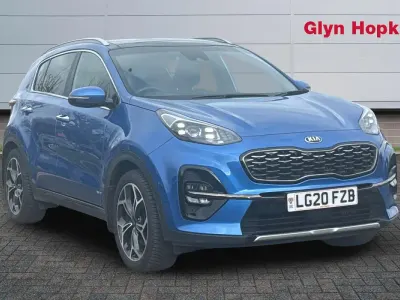 Used Kia Sportage GT-Line S 177 HP (130 kW) 2020 Blue SUV
