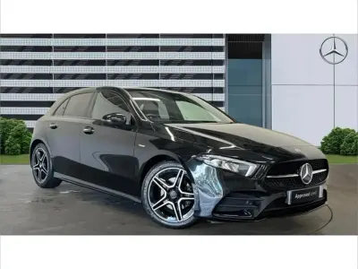 Used Mercedes A200 AMG Line Premium 163 HP (119 kW) 2022 Black Hatchback