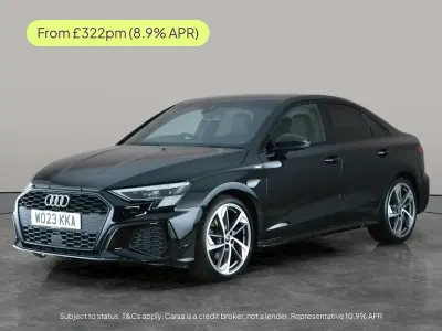 Used Audi A3 Advanced 150 HP (110 kW) 2023 Black Sedan