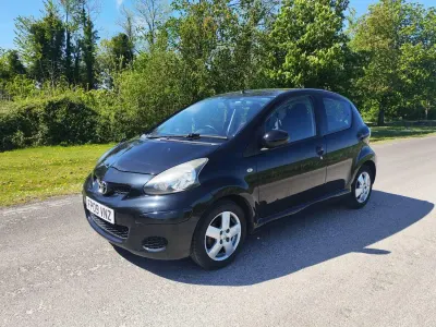 Gebraucht Toyota Aygo 2009 Schwarz Kleinwagen