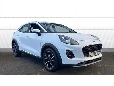 White Used 2024 Ford Puma Titanium SUV | £17,655 (Good price)