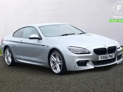 Used BMW 640 Comfort Edition 313 HP (230 kW) 2016 Silver Coupe