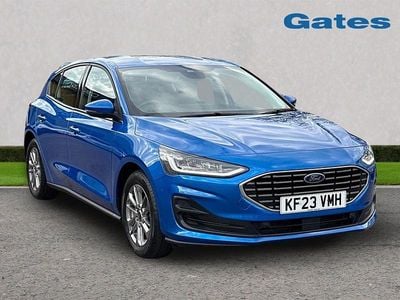 Used Ford Focus Titanium 125 HP (91 kW) 2023 Blue Hatchback