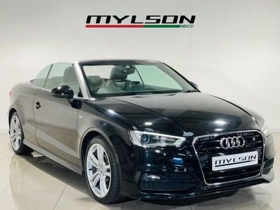 Black Used 2015 Audi A3 Cabriolet S-Line Cabriolet | £9,000 (Fair price)