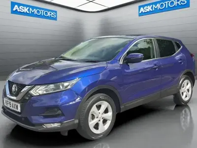 Used Nissan Qashqai Acenta Premium 115 HP (84 kW) 2019 Blue SUV