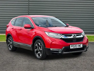 Used Honda CR-V Hybrid 184 HP (135 kW) 2020 Red SUV