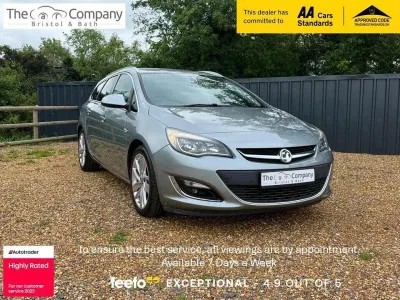 Used Vauxhall Astra SRi 2013 Silver Estate