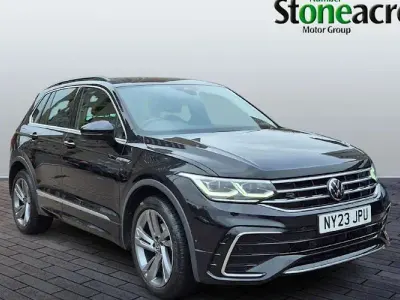 Used VW Tiguan R-line Edition 150 HP (110 kW) 2023 Black SUV