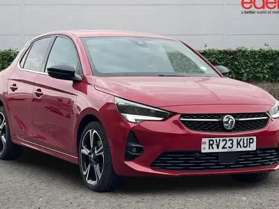 Used Vauxhall Corsa Ultimate 131 HP (96 kW) 2023 Red Hatchback