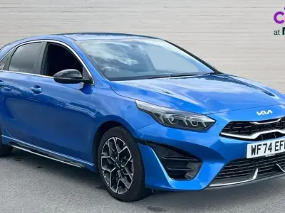 Used Kia Ceed GT-Line 138 HP (101 kW) 2025 Blue Hatchback