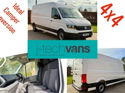 Used VW Crafter 140 HP (102 kW) 2019 White Van