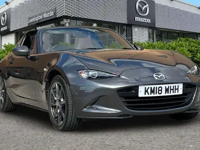 Used Mazda MX5 Inclusive 160 HP (117 kW) 2018 Grey Cabriolet