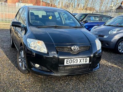 Used Toyota Auris 124 HP (91 kW) 2009 Black Hatchback