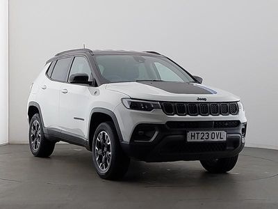 White Used 2023 Jeep Compass Trailhawk SUV | £15,998 (Fair price)