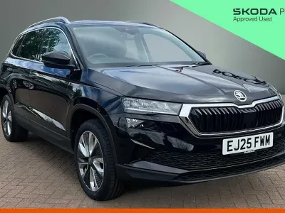 Used Skoda Karoq SE L 110 HP (80 kW) 2025 Black magic pearl effect SUV