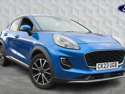 Used Ford Puma Titanium 2023 Blue SUV