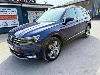 Blue Used 2016 VW Tiguan SEL SUV | £13,495 (A bit pricey)