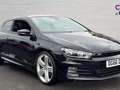 Used VW Scirocco R-line 180 HP (132 kW) 2016 Black Coupe