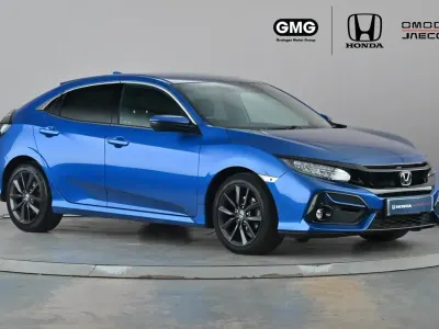 Used Honda Civic SR 126 HP (92 kW) 2022 Blue Hatchback