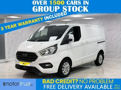 Begagnad Ford Transit Custom Limited 130 HK (95 kW) 2020 Vit Van