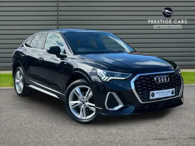 Used Audi Q3 S-Line 150 HP (110 kW) 2020 Black SUV
