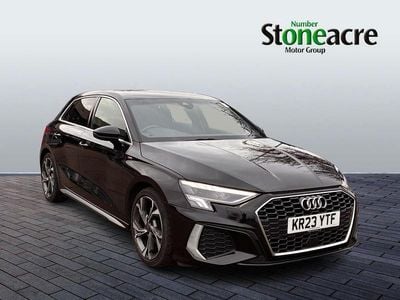 Black Used 2023 Audi A3 Sportback S-Line Hatchback | £19,995 (Fair price)