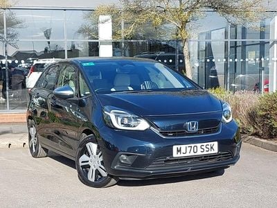Second-hand Honda Jazz Hybrid 109 CP (80 kW) 2020 Albastru Hatchback