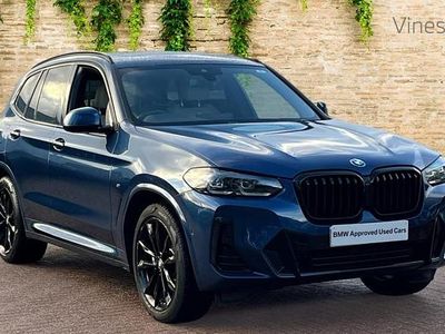 Blue Used 2022 BMW X3 M Sport SUV | £39,856 (Fair price)