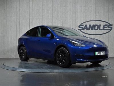 Blue Used 2022 Tesla Model Y Long Range AWD SUV | £22,999 (Fair price)