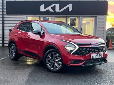 Red Used 2025 Kia Sportage GT-Line SUV | £28,495 (Good price)