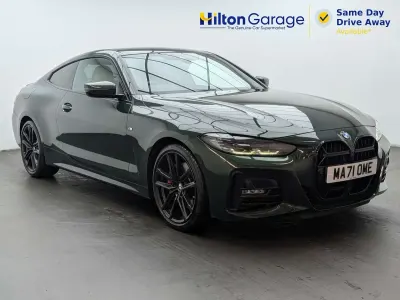 Used BMW 420 M Sport 181 HP (133 kW) 2021 Green Coupe