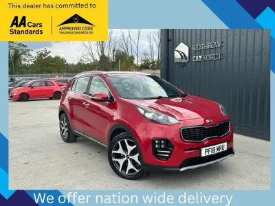 Used Kia Sportage GT-Line 174 HP (127 kW) 2018 Red SUV