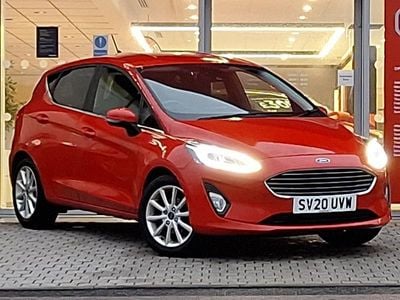 Red Used 2020 Ford Fiesta Titanium Hatchback | £9,698 (Good price)