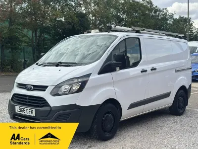 Used Ford Transit Custom 105 HP (77 kW) 2016 White Van