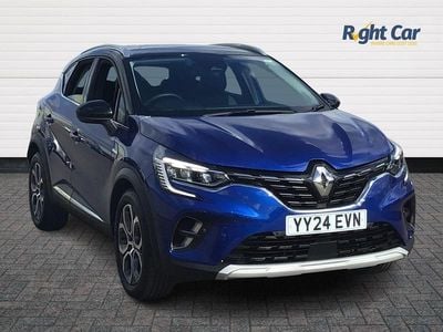 Used Renault Captur Techno 91 HP (66 kW) 2024 Blue / black  SUV