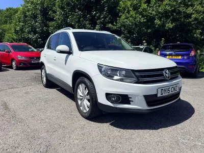 Used VW Tiguan Match 150 HP (110 kW) 2015 White SUV