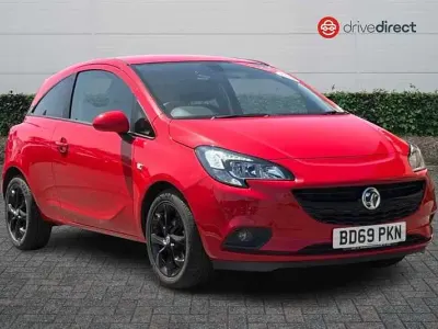 Used Vauxhall Corsa 75 HP (55 kW) 2019 Red Hatchback