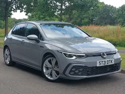 Used VW Golf VIII GTD 200 HP (147 kW) 2021 Grey Hatchback