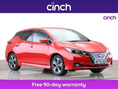 Red Used 2020 Nissan Leaf N-Connecta Hatchback | £8,499 (Fair price)