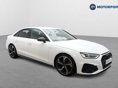 Used Audi A4 Black Edition 2022 White Sedan