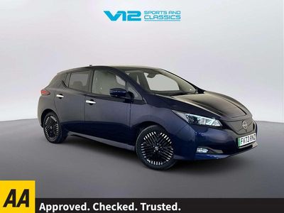 Used Nissan Leaf N-Connecta 110 kW (150 HP) 2023 Blue Hatchback