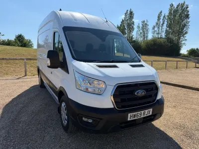Used Ford Transit Trend 130 HP (95 kW) 2020 White Van