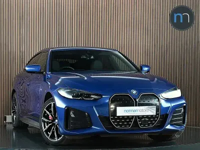 Used BMW i4 M Sport 250 kW (340 HP) 2022 Blue Sedan