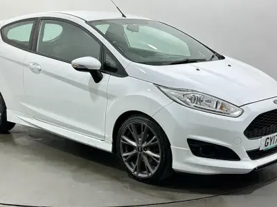 Used Ford Fiesta ST-Line 101 HP (74 kW) 2017 White Hatchback