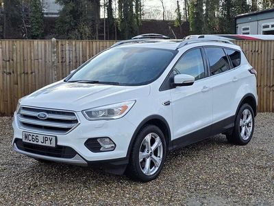 White Used 2017 Ford Kuga Titanium SUV | £9,200 (Fair price)