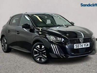 Used Peugeot 208 Allure 102 HP (75 kW) 2025 Black Hatchback