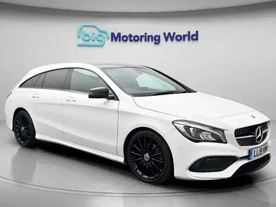 Used Mercedes CLA220 AMG line 170 HP (125 kW) 2019 White Coupe