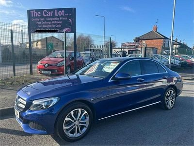 Used Mercedes C350e Premium Plus 2016 Blue Sedan